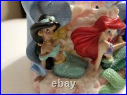 Disney parks Princess rare Snow Globe Play once Upon a Dream mermaid Cinderella