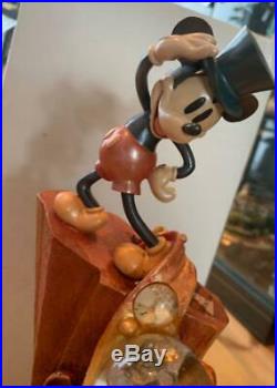 Disney's 100th Mickey & Friends Snow globe Big Figure Statue Ornament Donald
