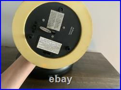 Disney's Beauty And The Beast Hourglass Light Up Musical Snow Globe READ