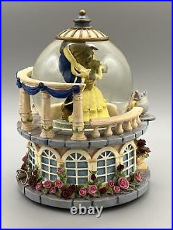 Disney's Beauty And The Beast Snow globe With Original Box And Packaging Ex Cond
