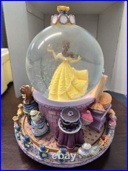Disney's Beauty & The Beast Musicial Snowglobe, Mint In The Box