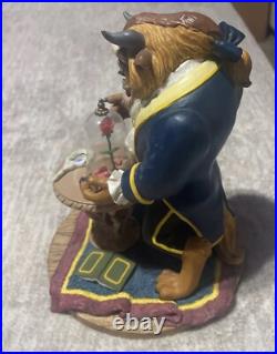 Disney's Beauty and the Beast Beast Figurine With Rose