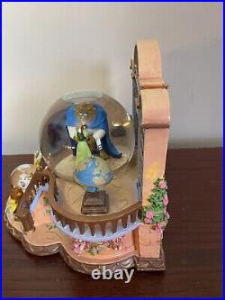 Disney's Beauty and the Beast Musical Library Snow Globe, Music Box, Collectible