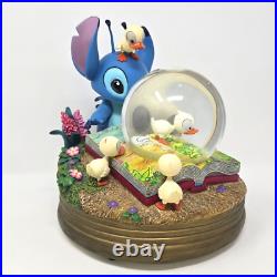 Disney's Lilo & Stitch Ducks Duckling 8.5 Musical Dance Snow Globe Disney Store Disney's Lilo & Stitch Ducks Duckling 8.5 Musical Dance Snow Globe Disney Store