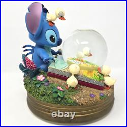 Disney's Lilo & Stitch Ducks Duckling 8.5 Musical Dance Snow Globe Disney Store Disney's Lilo & Stitch Ducks Duckling 8.5 Musical Dance Snow Globe Disney Store