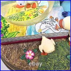 Disney's Lilo & Stitch Ducks Duckling 8.5 Musical Dance Snow Globe Disney Store Disney's Lilo & Stitch Ducks Duckling 8.5 Musical Dance Snow Globe Disney Store