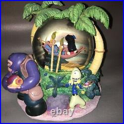 Disney's Lilo and Stitch Musical Snowglobe with lights and sound! Plays Aloha