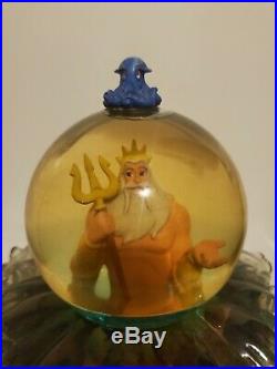 Disney's Little Mermaid King Triton Snow Globe
