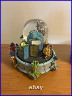 Disney's MONSTERS INC Snow Globe IF IDIDNT HAVE YOU Motion Rotating Carousel