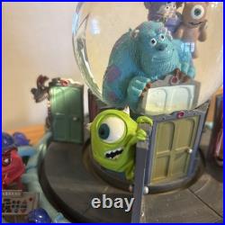 Disney's MONSTERS INC Snow Globe IF IDIDNT HAVE YOU Motion Rotating Carousel