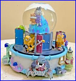 Disney's MONSTERS INC Snow Globe IF IDIDNT HAVE YOU Motion Rotating Carousel