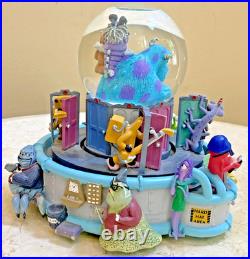 Disney's MONSTERS INC Snow Globe IF IDIDNT HAVE YOU Motion Rotating Carousel