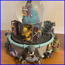 Disney's MONSTERS INC Snow Globe IF IDIDNT HAVE YOU Motion Rotating Carousel