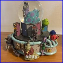 Disney's MONSTERS INC Snow Globe IF IDIDNT HAVE YOU Motion Rotating Carousel