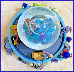 Disney's MONSTERS INC Snow Globe IF IDIDNT HAVE YOU Motion Rotating Carousel