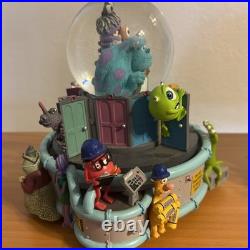 Disney's MONSTERS INC Snow Globe IF IDIDNT HAVE YOU Motion Rotating Carousel