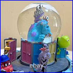 Disney's MONSTERS INC Snow Globe IF IDIDNT HAVE YOU Motion Rotating Carousel