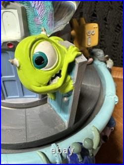 Disney's MONSTERS INC Snow Globe IF IDIDNT HAVE YOU Motion Rotating Carousel