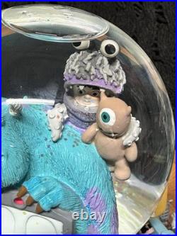 Disney's MONSTERS INC Snow Globe IF IDIDNT HAVE YOU Motion Rotating Carousel