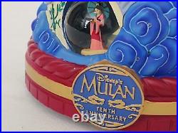 Disney's Mulan Tenth Anniversary Limited Edition Snowglobe EXTREMELY RARE Mushu