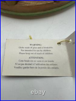 Disney's Pinocchio's Music Box Water Globe Snow Globe With Original Box Disney's Pinocchio's Music Box Water Globe Snow Globe With Original Box