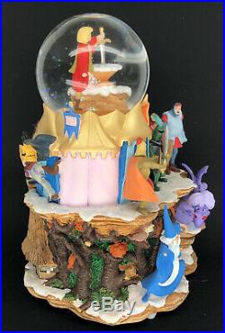 Disney's Sword and the Stone Limited Edition musical Snowglobe No. 387 Of 600