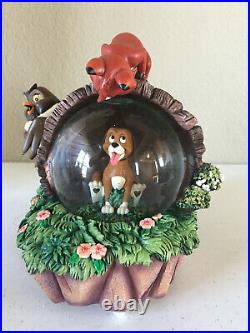 Disney's The Fox And Hound, Rare Snow Globe