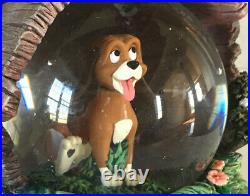 Disney's The Fox And Hound, Rare Snow Globe