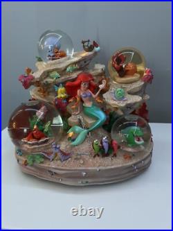 Disney's The Little Mermaid Snow globe Under The Sea Snowglobe-Very Rare Disney's The Little Mermaid Snow globe Under The Sea Snowglobe-Very Rare