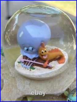 Disney's The Little Mermaid Snow globe Under The Sea Snowglobe-Very Rare