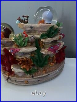 Disney's The Little Mermaid Snow globe Under The Sea Snowglobe-Very Rare Disney's The Little Mermaid Snow globe Under The Sea Snowglobe-Very Rare