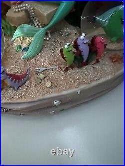 Disney's The Little Mermaid Snow globe Under The Sea Snowglobe-Very Rare Disney's The Little Mermaid Snow globe Under The Sea Snowglobe-Very Rare