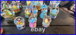 Disney snow globes vintage 1980-1990s