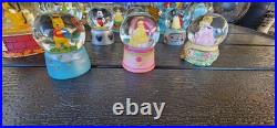 Disney snow globes vintage 1980-1990s