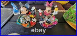 Disney snow globes vintage 1980-1990s
