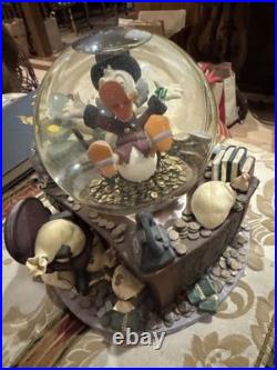 Disney snowglobe SCROOGE MCDUCK Mint-Musical Snow Globe