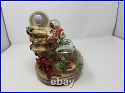 Disney store LITTLE MERMAID Snowglobe Musical UNDER THE SEA Multi Globe (Read)