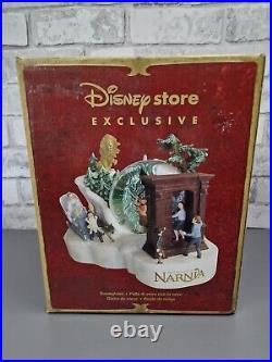 Disney store exc Chronicles of Narnia Snow Globe Boxed, rare, read description