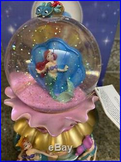 Disney the little mermaid Daugthers Of Triton snowglobe