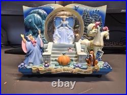 Disneyland Cinderella Storybook Double Sided Cindy Globe RARE
