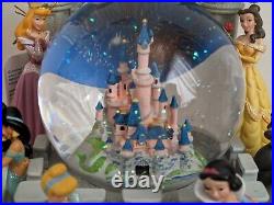 Disneyland Musical Snow Globe Rare Large Heavy