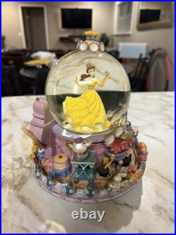 Disneys Beauty And The Beast Be Our Guest Musical Snow Globe Disneys Beauty And The Beast Be Our Guest Musical Snow Globe
