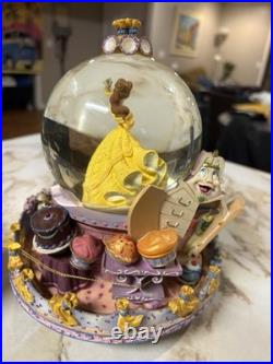 Disneys Beauty And The Beast Be Our Guest Musical Snow Globe Disneys Beauty And The Beast Be Our Guest Musical Snow Globe