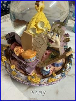 Disneys Beauty And The Beast Be Our Guest Musical Snow Globe Disneys Beauty And The Beast Be Our Guest Musical Snow Globe