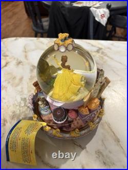 Disneys Beauty And The Beast Be Our Guest Musical Snow Globe Disneys Beauty And The Beast Be Our Guest Musical Snow Globe