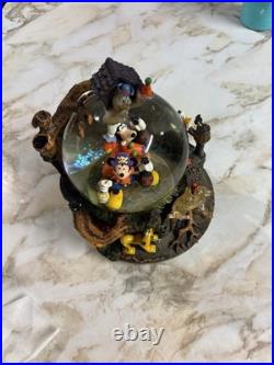 Disneys Mickey Mouse Trick Or Treat Musical Snow Globe Disneys Mickey Mouse Trick Or Treat Musical Snow Globe