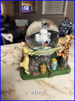 Disneys Winnie The Pooh Eeyore Musical Snow Globe Plays Music Disneys Winnie The Pooh Eeyore Musical Snow Globe Plays Music