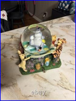 Disneys Winnie The Pooh Eeyore Musical Snow Globe Plays Music Disneys Winnie The Pooh Eeyore Musical Snow Globe Plays Music