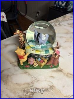 Disneys Winnie The Pooh Eeyore Musical Snow Globe Plays Music Disneys Winnie The Pooh Eeyore Musical Snow Globe Plays Music