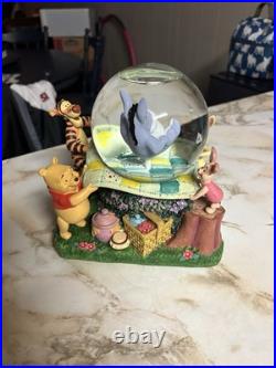 Disneys Winnie The Pooh Eeyore Musical Snow Globe Plays Music Disneys Winnie The Pooh Eeyore Musical Snow Globe Plays Music